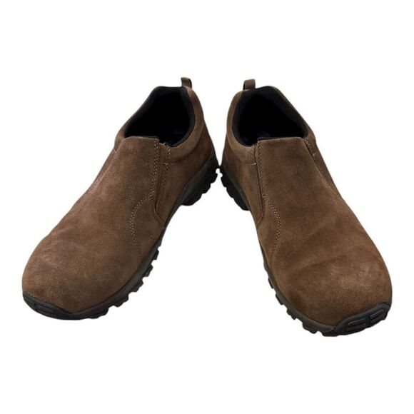 Bearpaw Men’s “Max” Brown Suede Leather Slip-on Shoes with Box 11 main image 5